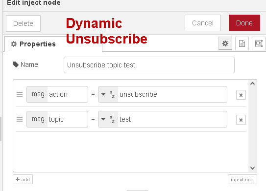 Dynamic-Unsubscribe